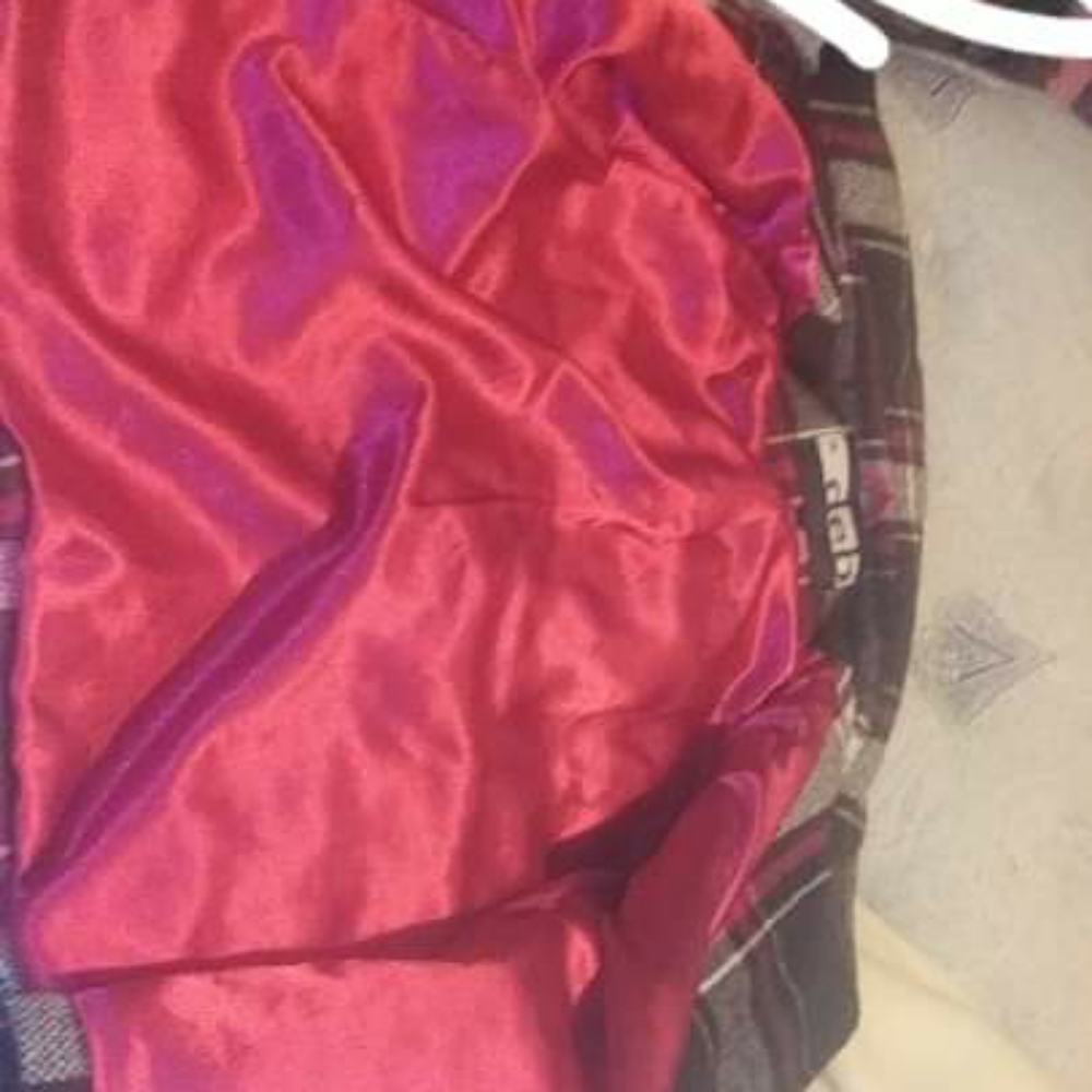 Pink coat with an attachable hoodie
